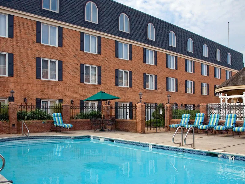 Outdoor Pool at the Hilton Wilmington/Christiana in Newark, Delaware