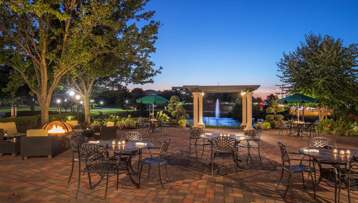 The Patio outdoor dining with live music in Newark, Delaware