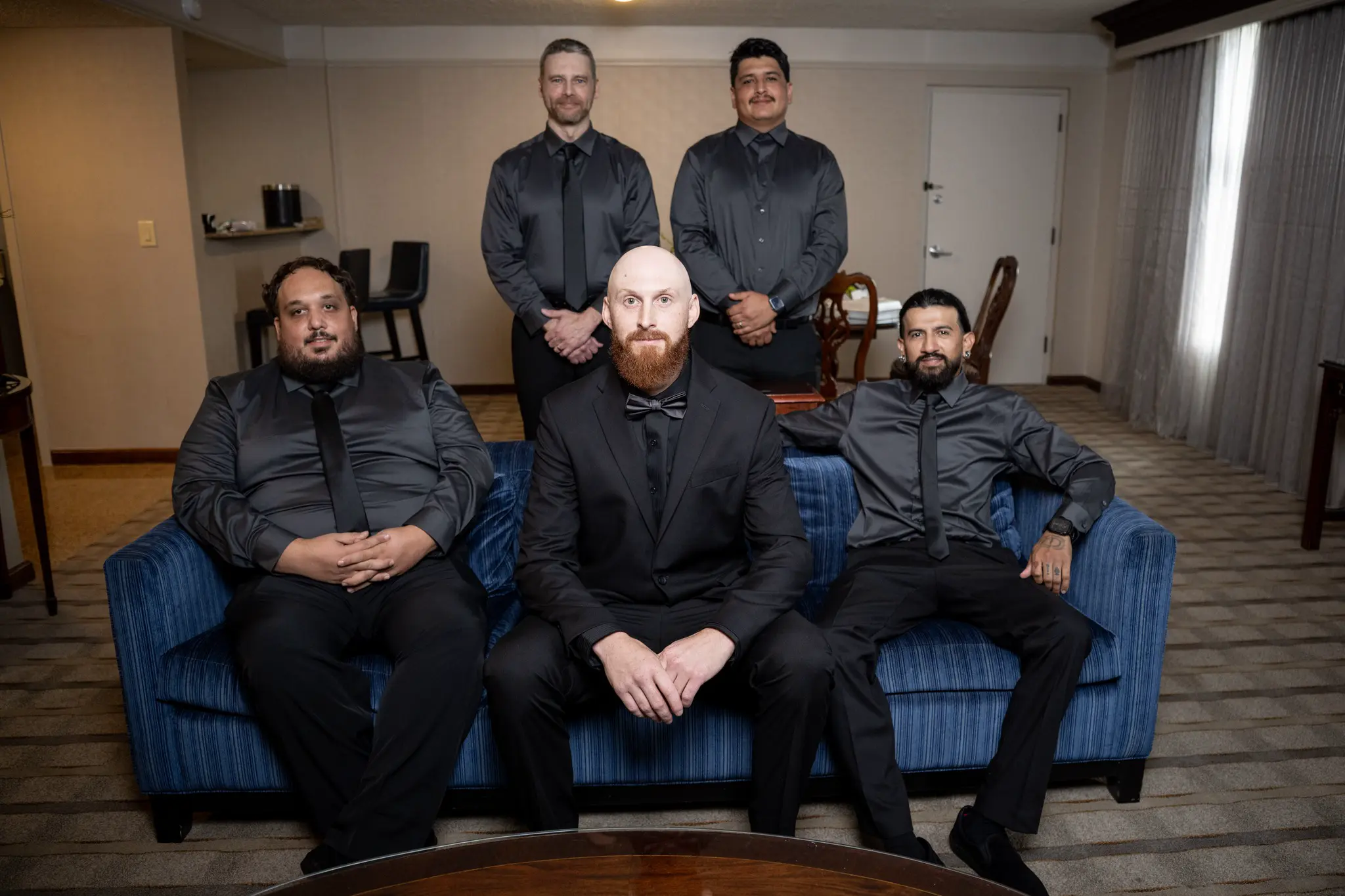 Wedding party photos at Hilton Christiana